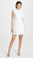 Thumbnail for your product : Self-Portrait Leaf Broderie Anglaise Mini Dress