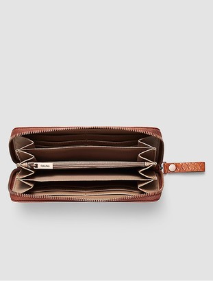 Calvin Klein Studded Large Zip Wallet