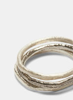 Thumbnail for your product : Pearls Before Swine Triple Band Ring Set in Silver