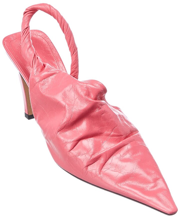 Bottega The Point Leather Slingback Pump ShopStyle