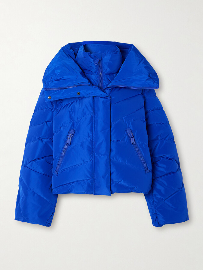 Goldbergh Liora Quilted Recycled Down Ski Jacket - Blue