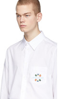 Thumbnail for your product : Gucci White Band Sailing Flag Shirt