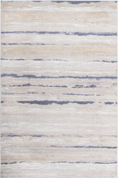 Latitude Run Loom & Area Rug 6x9, Striped, Non-shedding, Stain , Perfect For Living Room, Bedroom, Office 6x9 Rug, , Space