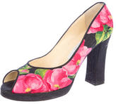 Thumbnail for your product : Dolce & Gabbana Floral Pumps