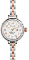 Thumbnail for your product : Shinola 34mm Birdy Bracelet Watch, Rose Gold