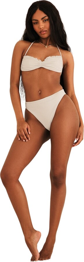 Dippin’ Daisy’s Valentina Tie Straps Bandeau Bikini Top