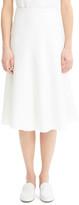Thumbnail for your product : Theory Faux-Wrap Herring Linen A-Line Skirt