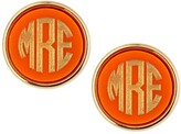 Thumbnail for your product : Moon and Lola Block-Letter Monogrammed Acrylic Stud Earrings
