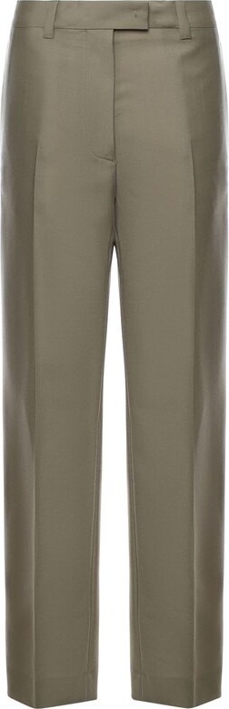Miu Miu Pleated Tailored Trousers