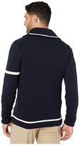 Thumbnail for your product : Polo Ralph Lauren Grays Hall Shawl Cardigan (Hunter Navy/Andover Cream) Men's Sweater