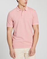 Thumbnail for your product : Scotch & Soda Men's Pink Polo Shirts - Organic Cotton Garment-Dyed Pique Polo - Size L at The Iconic