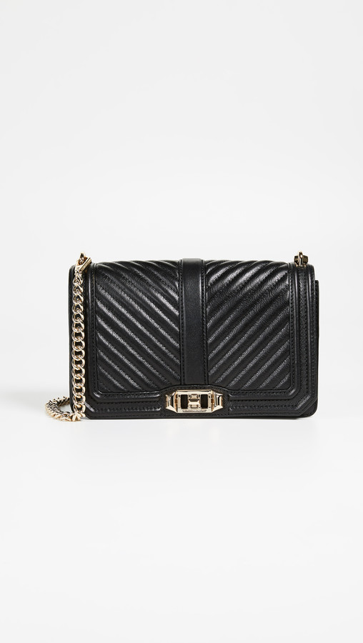 Rebecca Minkoff Chevron Quilted Love Crossbody Bag ShopStyle