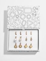 Thumbnail for your product : BaubleBar Boxed Gift Set: Huggie Charm Set of 4 (Value: $216)