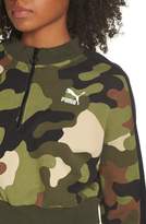 Thumbnail for your product : Puma Wild Pack T7 Cropped Quarter Zip Pullover