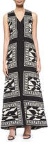 Thumbnail for your product : Alice + Olivia Angelica Geometric-Print Long Vest