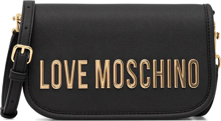 Love Moschino Logo-Plaque Shoulder Bag