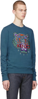 Thumbnail for your product : Kenzo Blue Limited Edition Holiday Tiger Sweatshirt