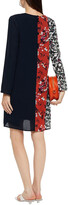 Thumbnail for your product : Acne Studios Crepe-paneled Printed Voile Dress