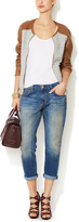 Thumbnail for your product : Current/Elliott The Cropped Roller Jean
