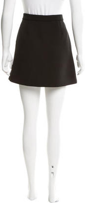 Balenciaga Textured Mini Skirt