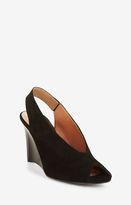 Thumbnail for your product : BCBGMAXAZRIA Nola Suede Wedge Sandals