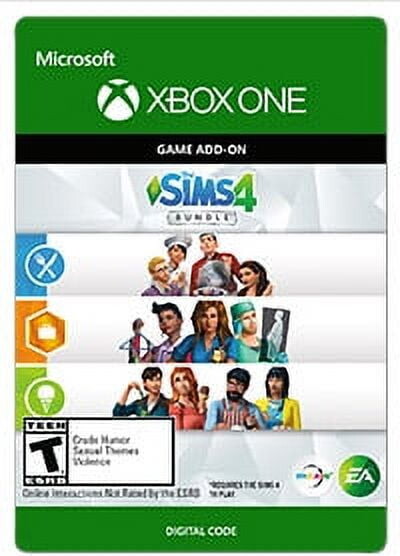 Microsoft SIMS 4 Bundle: Work, Dine, Kitchen, - Xbox One