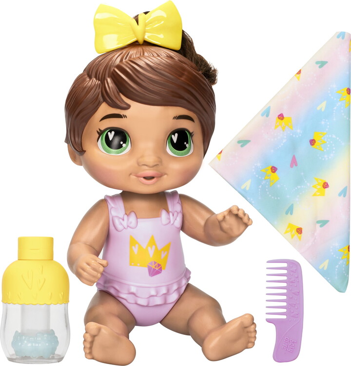 Baby Alive Shampoo Snuggle Sophia Sparkle Brown Hair Water Baby Doll