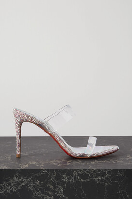 Christian Louboutin Silver Women's Shoes | Shop the world's largest  collection of fashion | ShopStyle