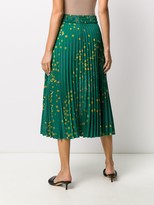 Thumbnail for your product : RED Valentino Floral Pleated Skirt