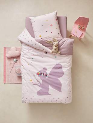 Vertbaudet Children's Duvet Cover & Pillowcase Set, Tiny Fairy Theme