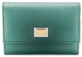 Thumbnail for your product : Dolce & Gabbana Logo Plaque Trifold Wallet