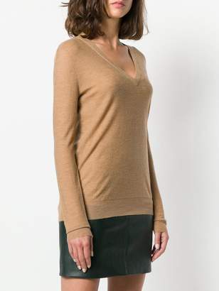 Joseph long-sleeve fitted sweater