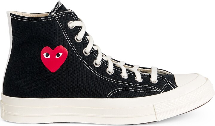Comme des Garçons PLAY x Converse Heart Chuck Taylor All Star '70 High-Top Sneakers