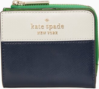 Kate Spade New York Staci Saffiano Leather Flap Shoulder Bag (Warm