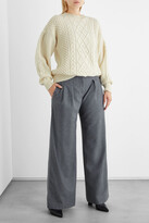 Thumbnail for your product : Iris & Ink Eleonore Cable-knit Sweater
