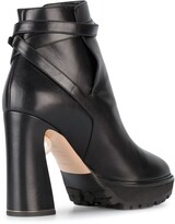 Thumbnail for your product : Nicholas Kirkwood Annabel Pearl 115 platform boots