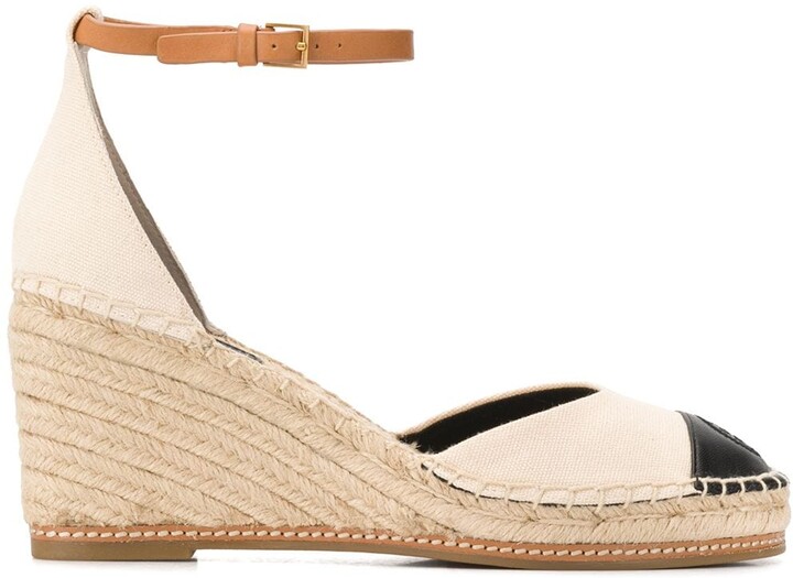 cream colored wedges