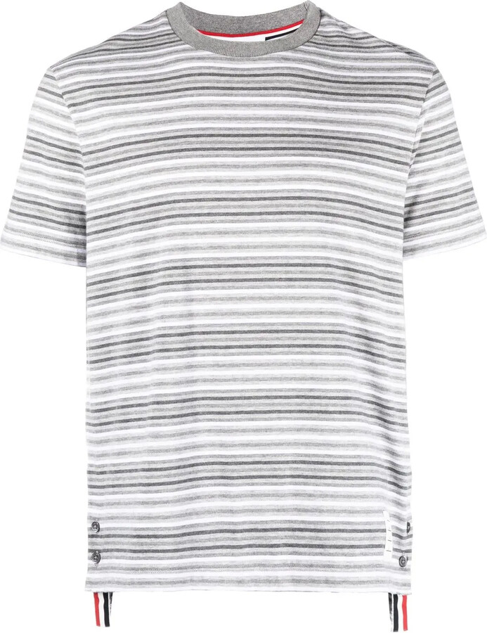 Thom Browne striped cotton T-shirt