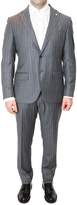Thumbnail for your product : Lubiam Drop 7 Pinstripe Wool Suit
