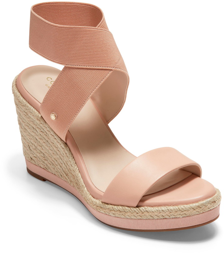 Cloudfeel espadrille open toe wedge Clearance