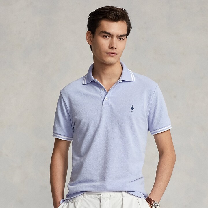 Ralph Lauren Custom Slim Fit Stretch Mesh Polo Shirt - ShopStyle