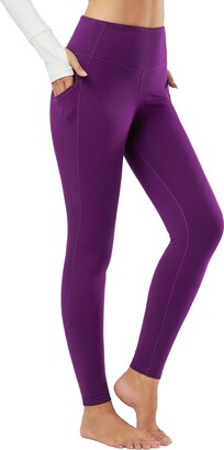  BALEAF Womens Fleece Lined Leggings Water Resistant Thermal  Winter Warm Tights High Waisted