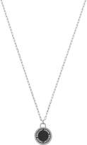 Marc Jacobs Enamel logo disc necklace 
