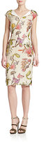 Thumbnail for your product : Escada Jacquard Floral-Print Dress