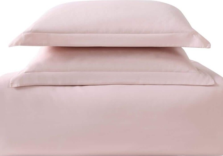 Truly Soft Everyday 4-Piece King Removeable Cover Microfiber Comforter Set in Blush