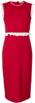 Red Valentino ruffled details dress 