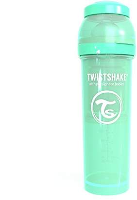 BEIGE Twistshake Anti-Colic Bottle, Pastel Beige, 330 ml/11 oz.