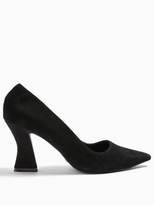 Thumbnail for your product : Topshop Flared Heel Court Shoes - Black