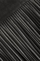 Thumbnail for your product : Valentino Fringed leather belt