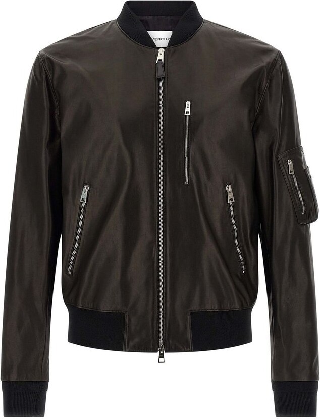 Givenchy Zip-Up Bomber Jacket